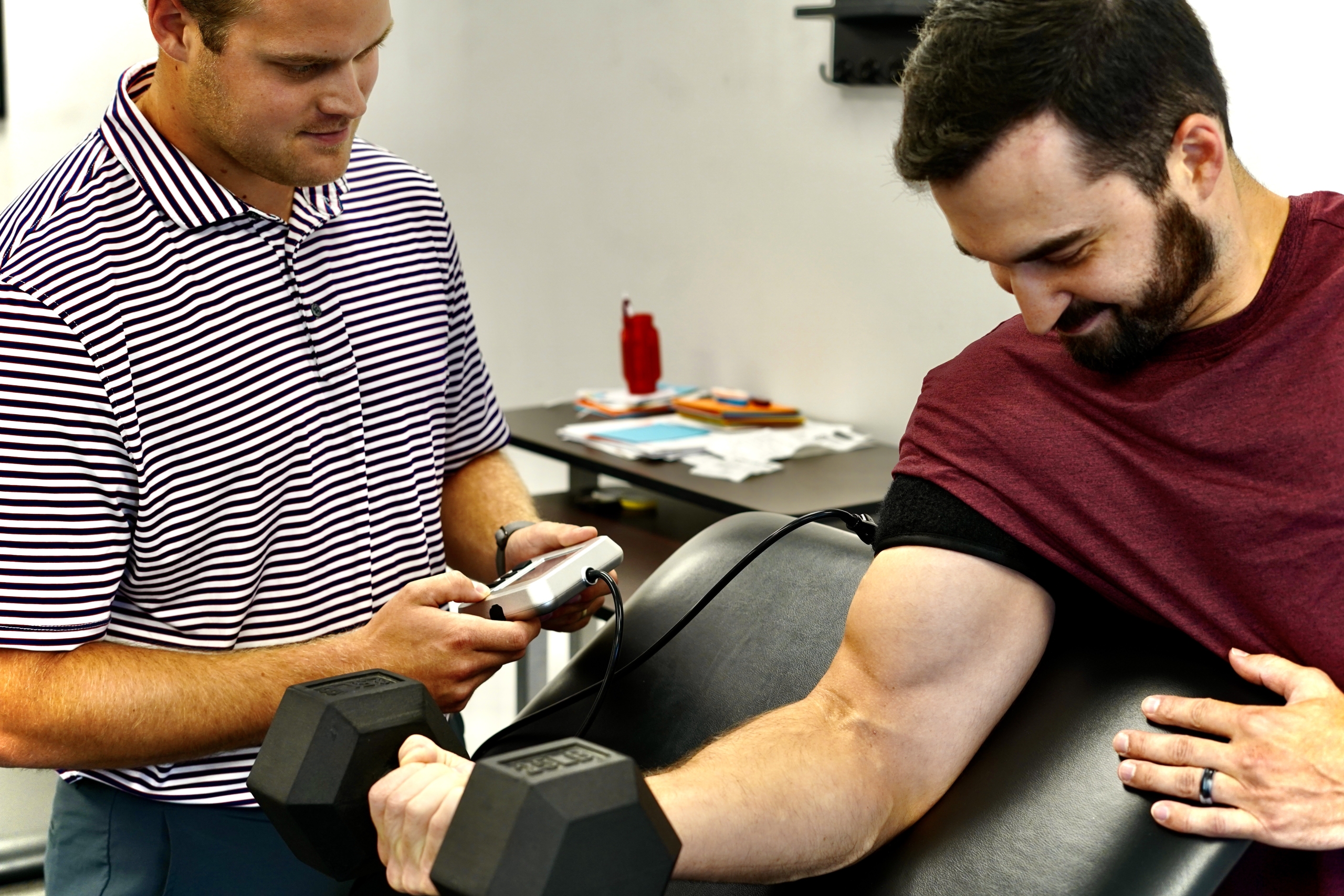 Blood Flow Restriction is a modality that is used in some cases for physical therapy.