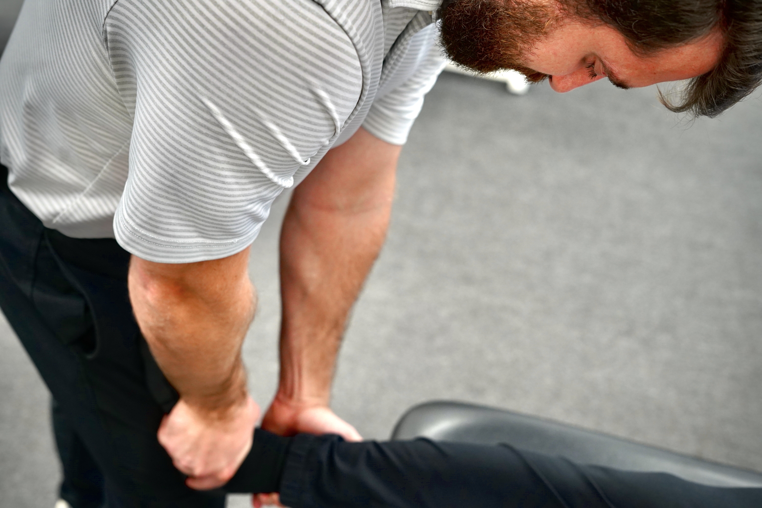 Manual Therapy to the Ankle Joint to Improve Motion and Decrease Pain.